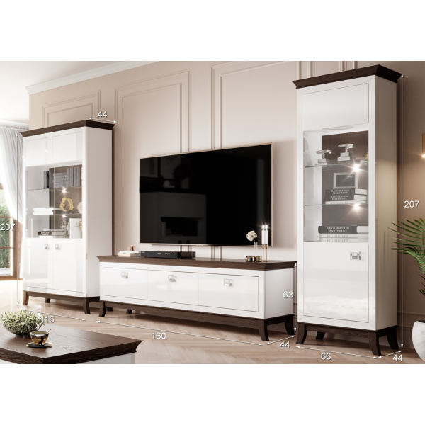TISARO WHITE / Модульная мебель для гостиной SALE 30%  в Израиле